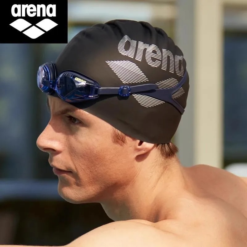 Aquatic Sports Cap - ARNew メンズとレディースのシリコン製高弾性防水スイミングハット、快適で拘束感のない、シンプルでファッショナブルです。