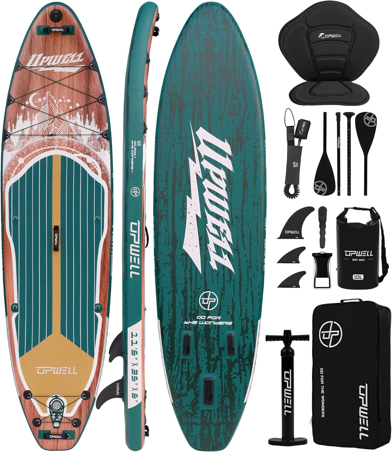 Stand Up Paddle Leash - インフレータブルスタンドアップパドルボード 10'6