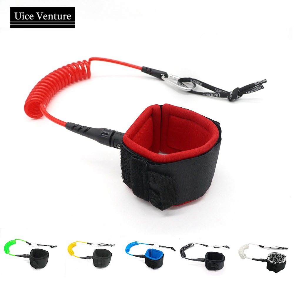 Stand Up Paddle Leash - UICE 5フィート5ミリメートル サーフリーシュ ハンドロープ サーフボードリーシュ SUPボード