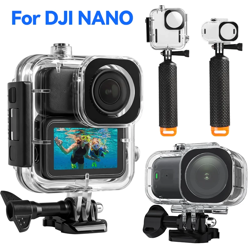 Snorkel Dry Top - 水中ダイビングハウジング保護ケースカバーシェル DJI Osmo Nano カメラ用シュノーケリングサーフィン水泳プロテクターアクセサリー