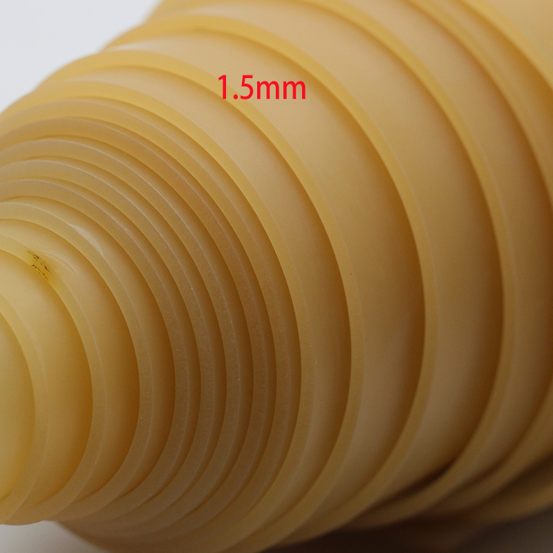Speargun Rubber Band - 200センチメートル * 15センチメートル * 1.5ミリメートルスリングショットフラットゴムバンド1.5ミリメートルの厚さの高品質抗凍結ハンティングスリングカタパルトため撮影