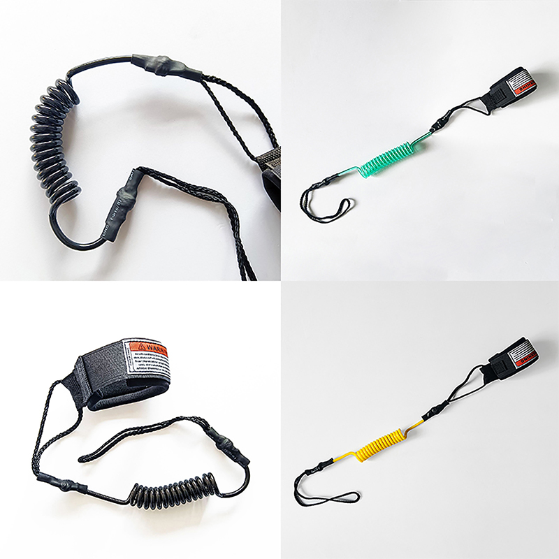 （夏用4）コイル状サーフボードリーシュ サーフィン スタンド - Stand Up Paddle Leash のレビューと価格