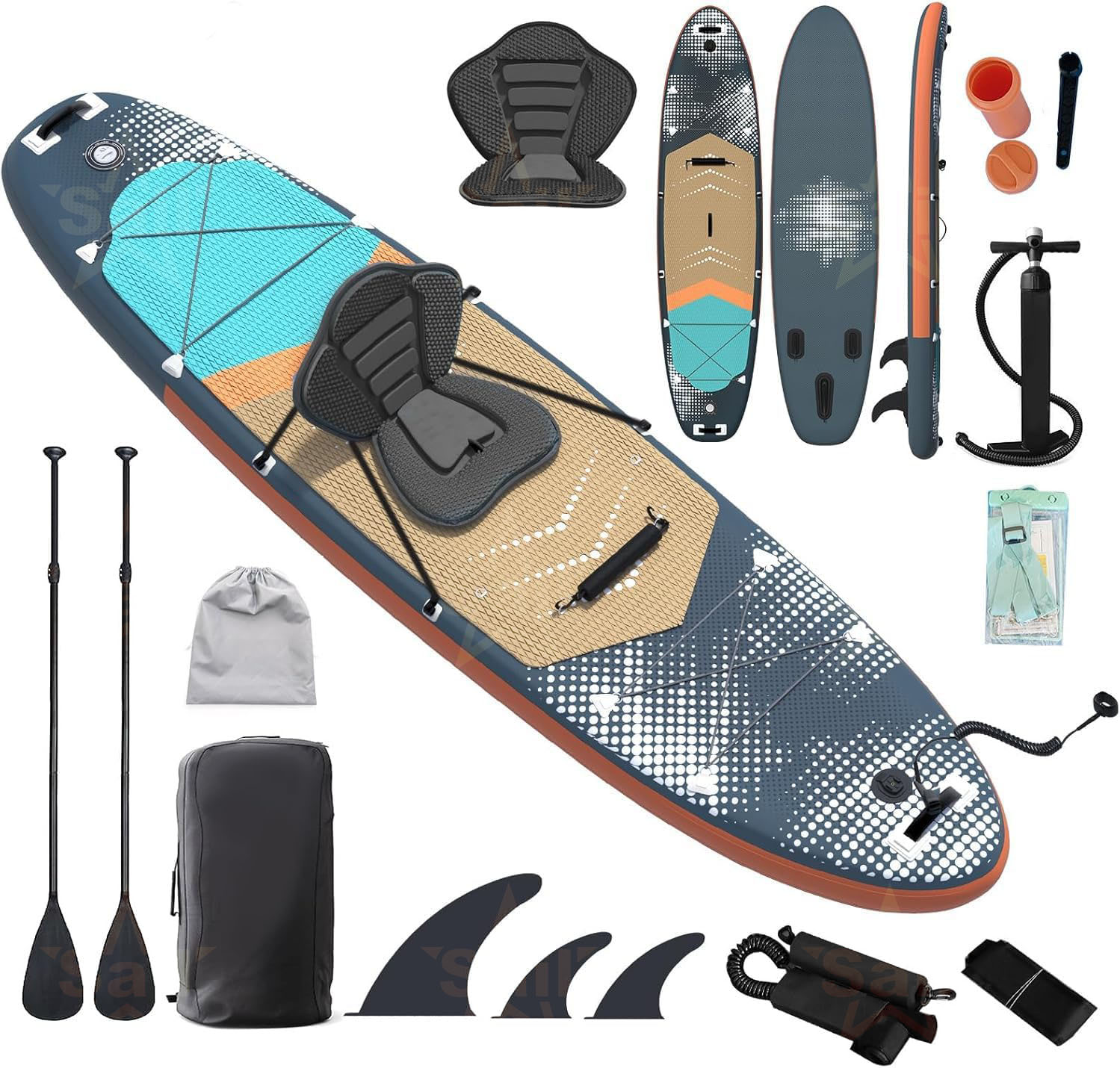 多目的インフレータブルスタンドアップパドルボード（SUP）コ - Stand Up Paddle Leash のレビューと価格