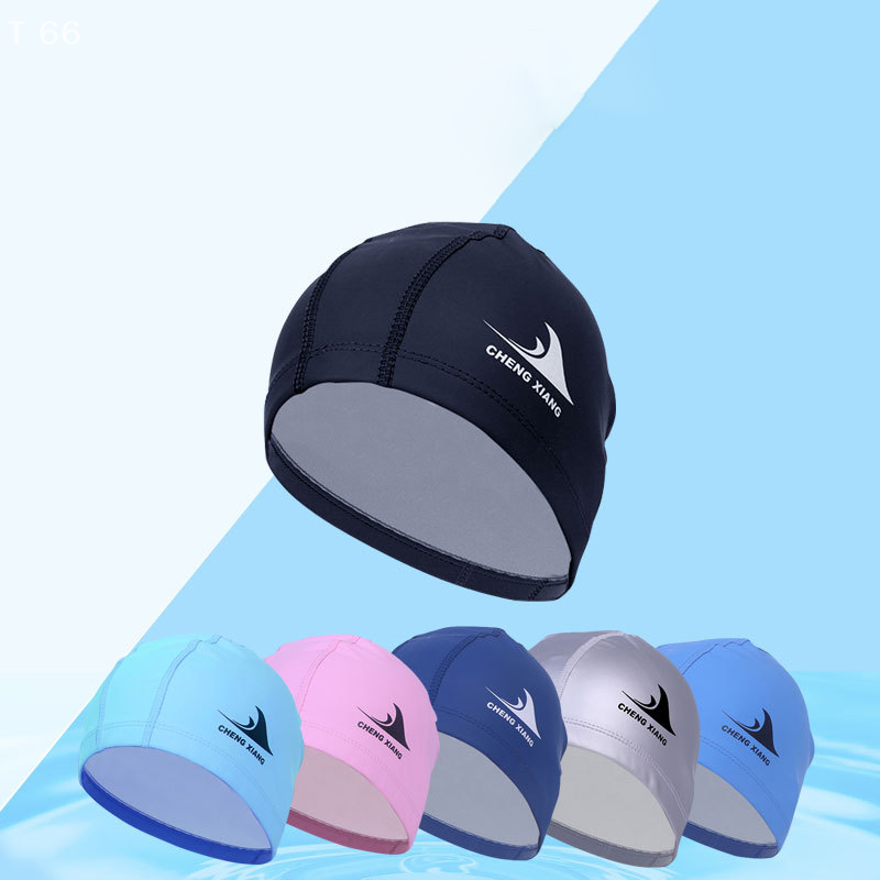 シャーク高弾性フレキシブルスイムキャップ 大人用 防水PU  - Aquatic Sports Cap のレビューと価格