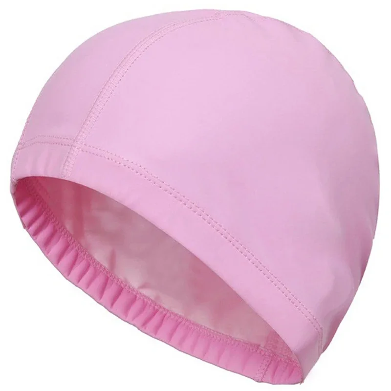 新しい防水 PU 生地保護耳ロングヘアウォータースポーツ水泳 - Aquatic Sports Cap のレビューと価格
