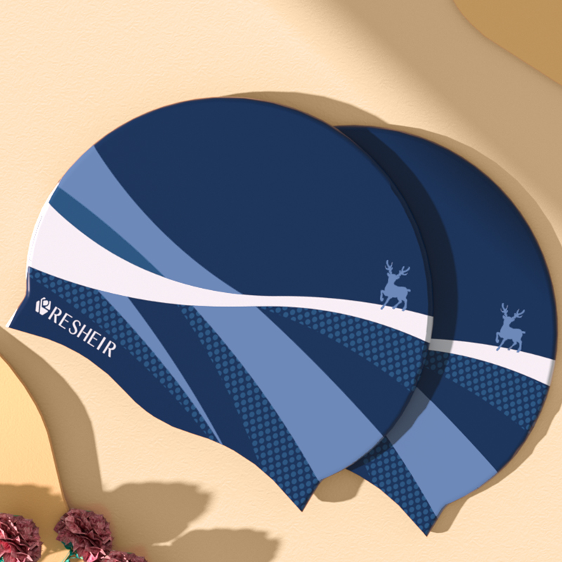 ファッションシリコーン水泳キャップ女性のための快適な防水水泳 - Aquatic Sports Cap のレビューと価格