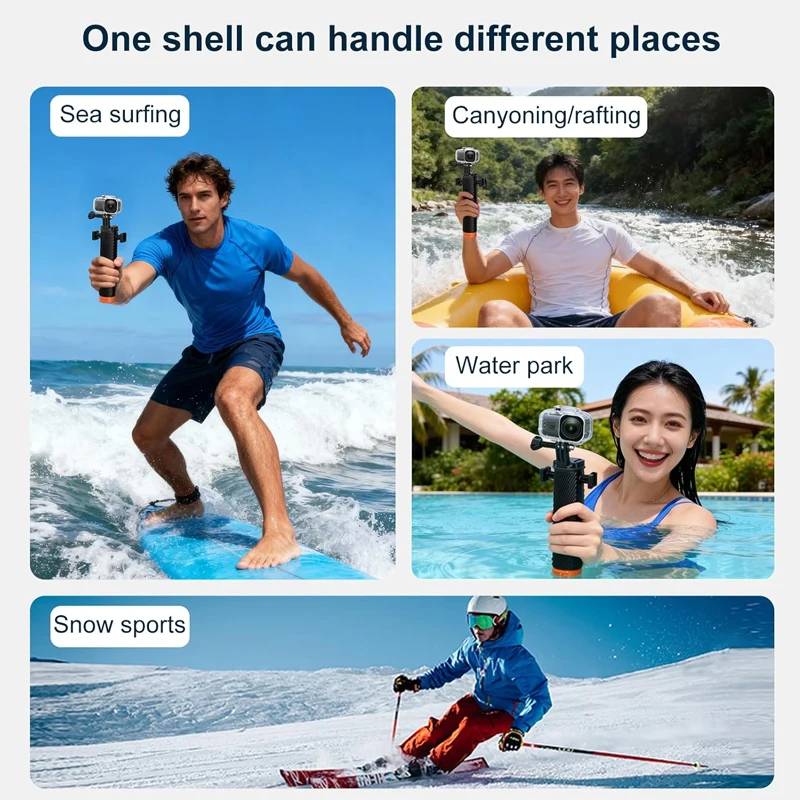 水中ダイビングハウジング保護ケースカバーシェル DJI Os - Snorkel Dry Top のレビューと価格