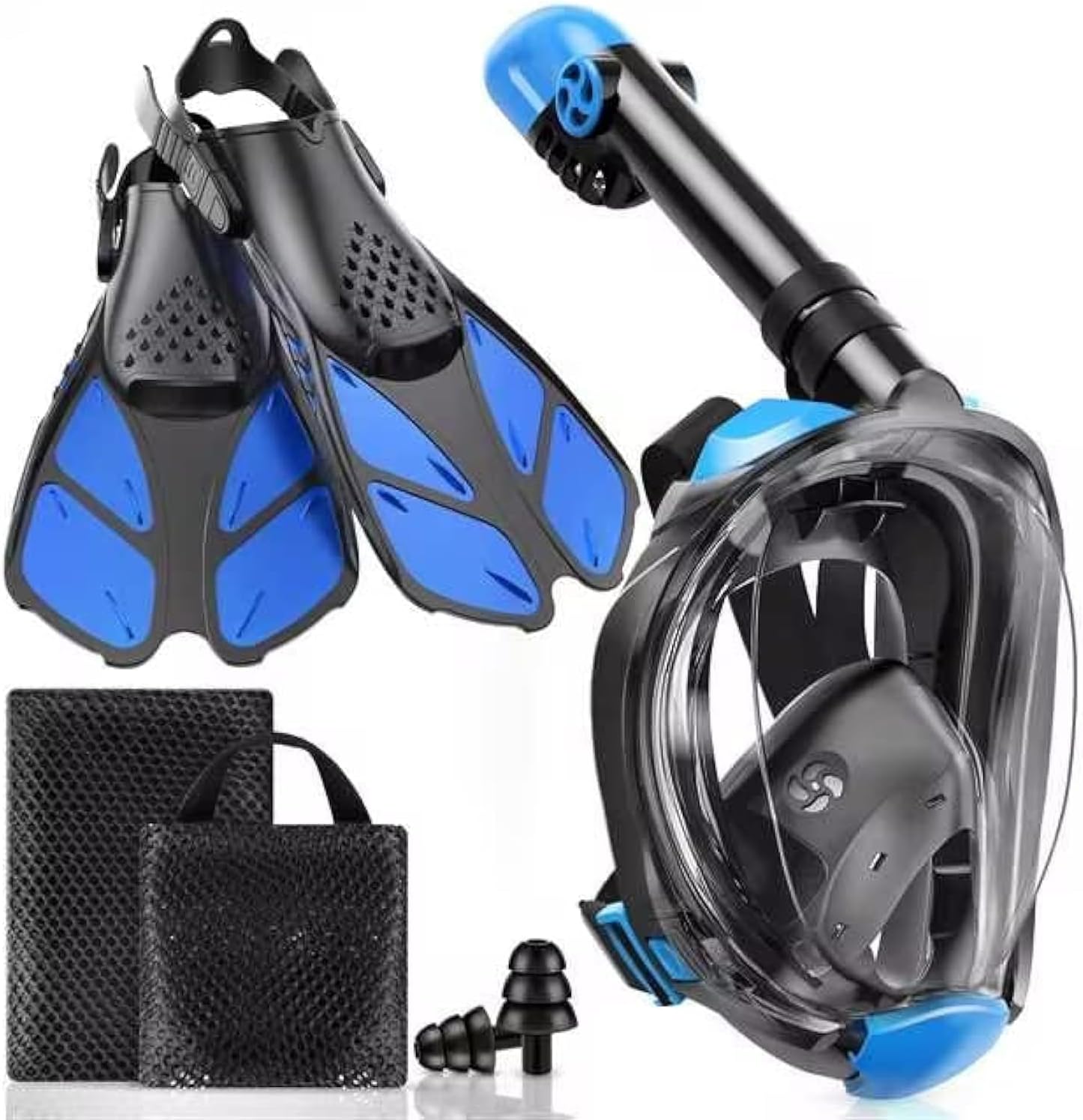 デビルフィッシュ フルフェイスシュノーケルマスク 大人用、ド - Snorkel Dry Top のレビューと価格