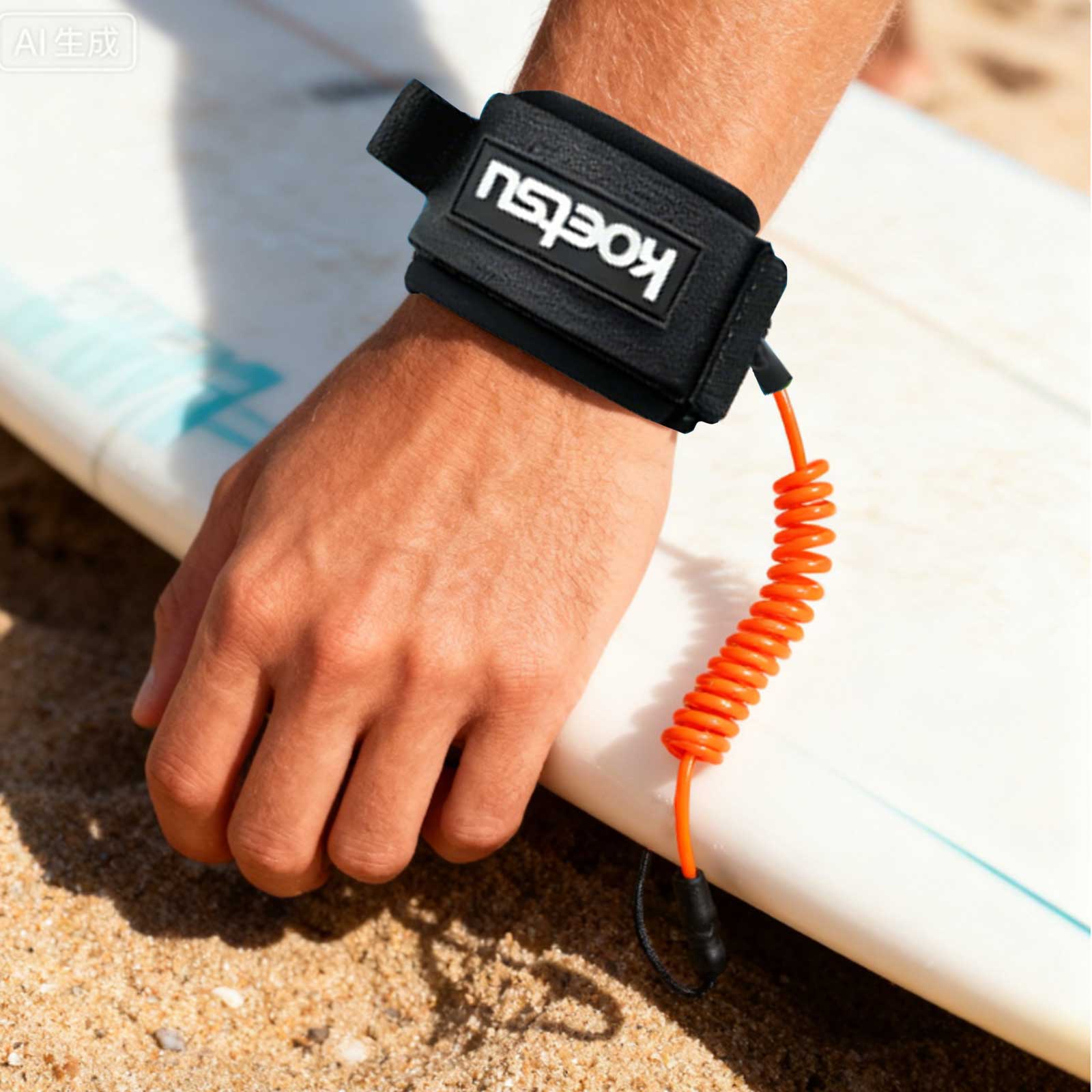 SUPパドルボードリーシュ TPU素材 強力コード サーフボ - Stand Up Paddle Leash のレビューと価格